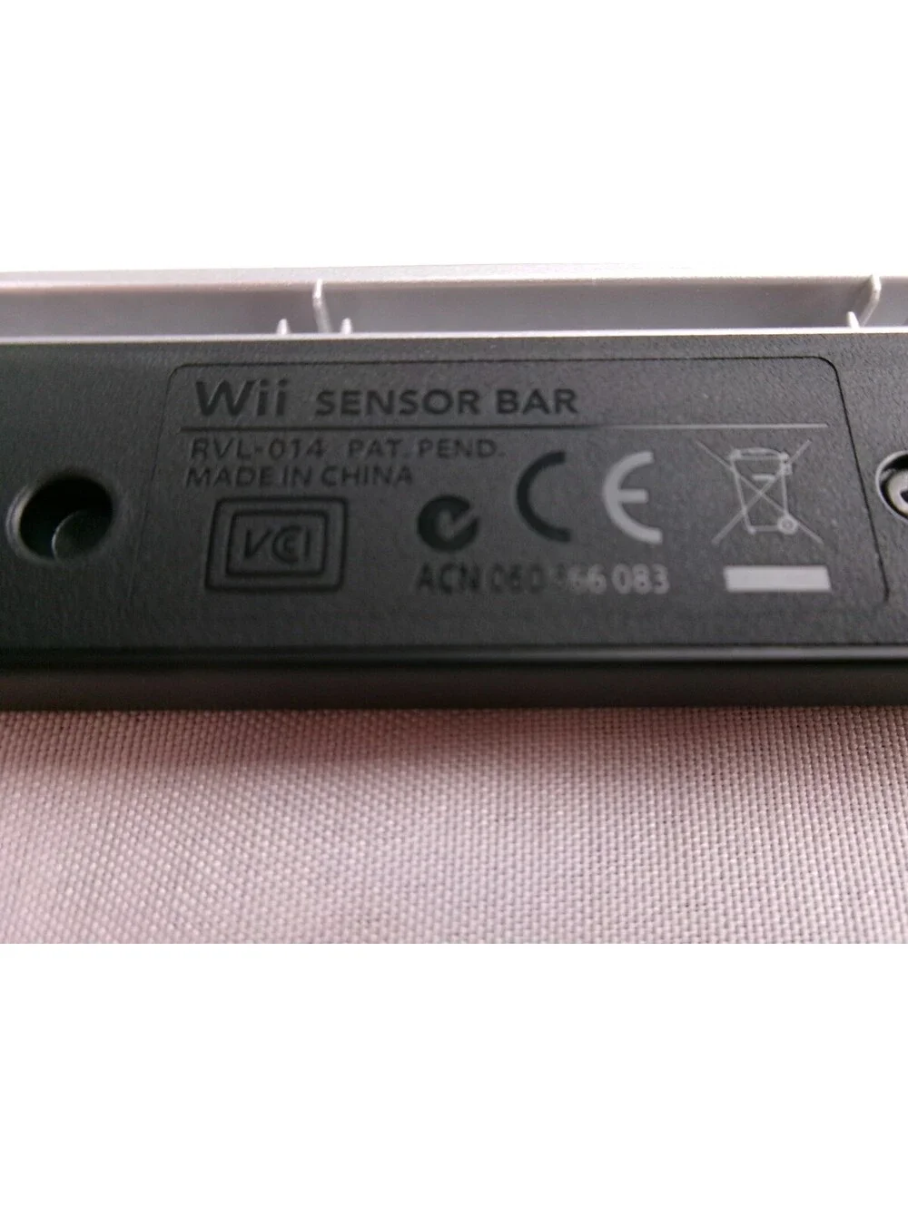 OEM Nintendo Wii Sensor Bar RVL-014 Genuine Original New Without Packaging